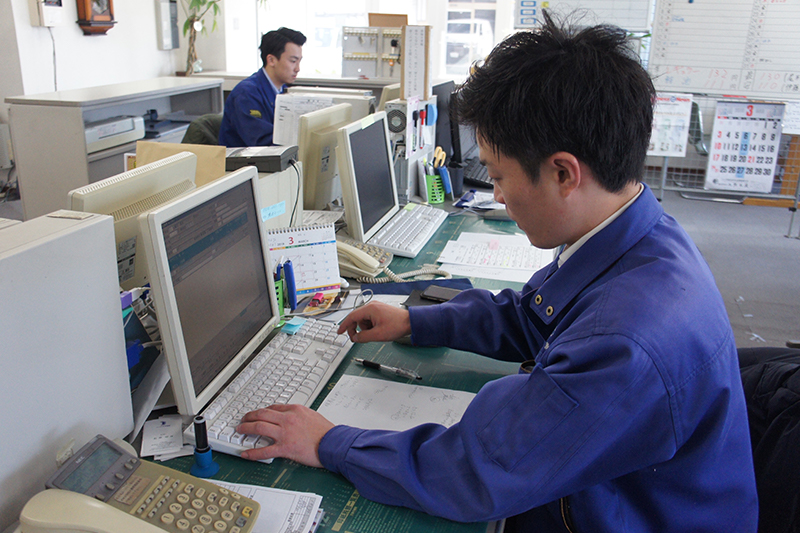 FAXなどによるオーダーを販売管理システムへ受注入力